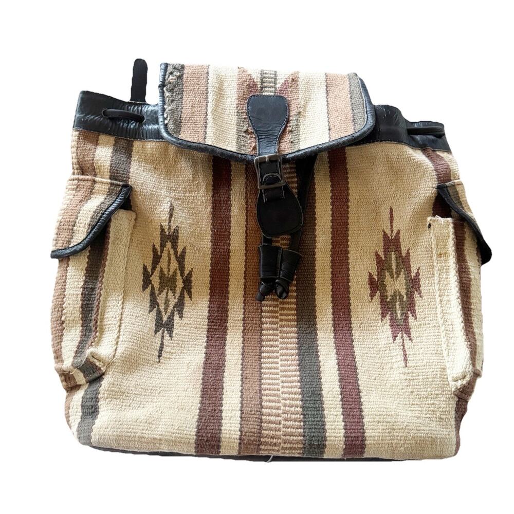 Urban Outfitters Ecote‎ Tribal Print Bizarre Backpack Festival